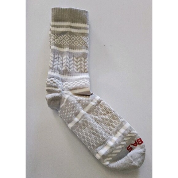 Bombas Holiday Pattern Calf Socks Size L - Picture 2 of 2